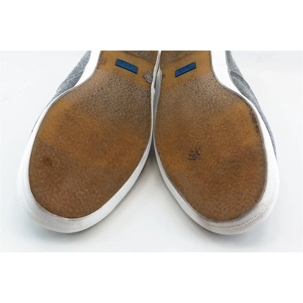 Keds‎ Womens Fashion Sneakers Size 7.5 Gray Fabric Lightweight Casual Comfort